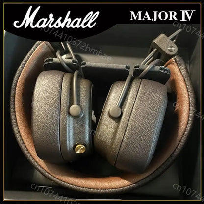 Bluetooth Headphone MARSHALL Major IV Classic - Deep Bass Foldable - Microphone Headset