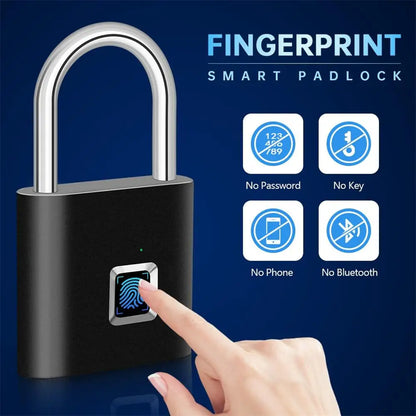 Fingerprint Padlock SY11 Ultra Light One Touch Open