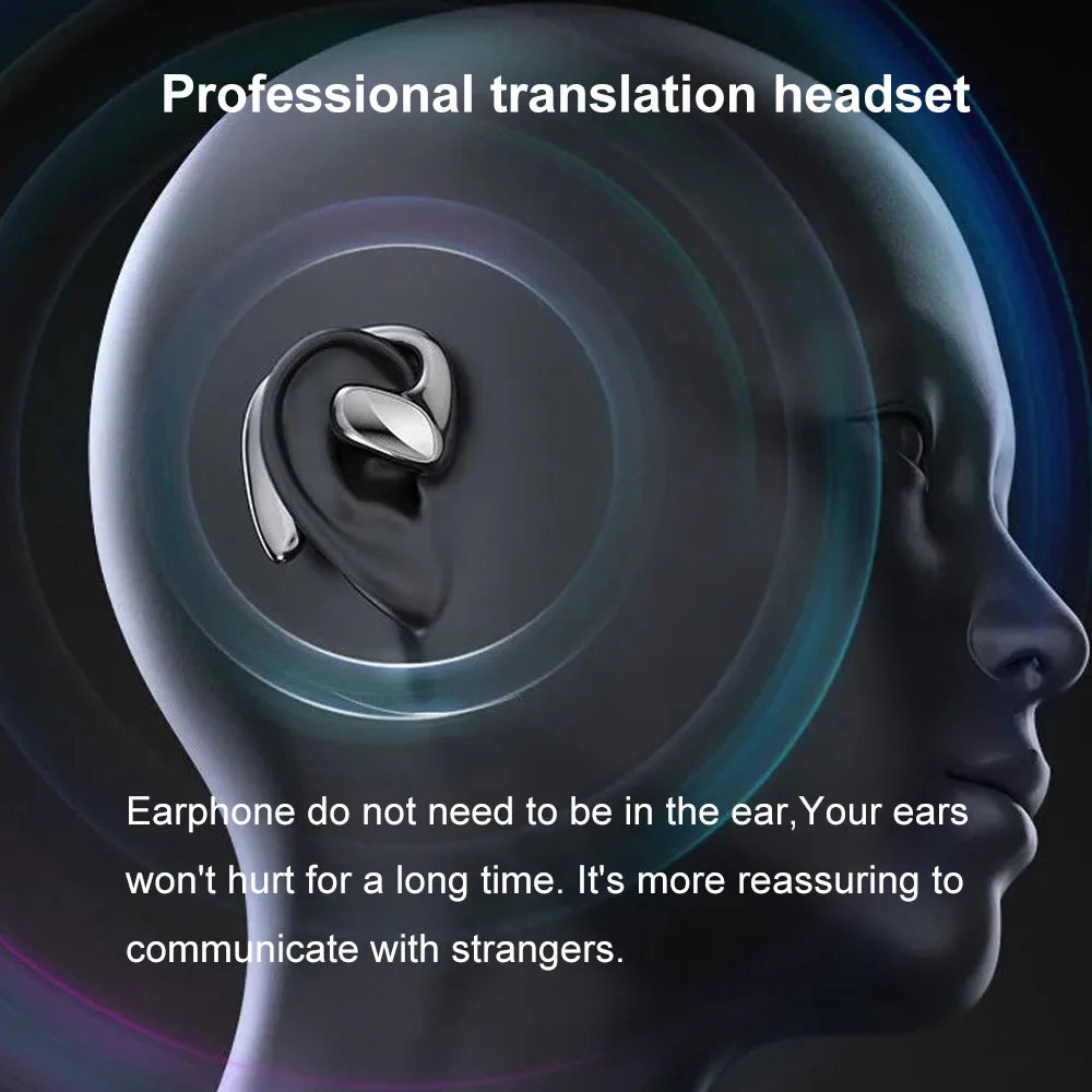 Wireless Earphone ARM NEXT M8 Translator 144 Language Real Time Translation 97% High Accuracy