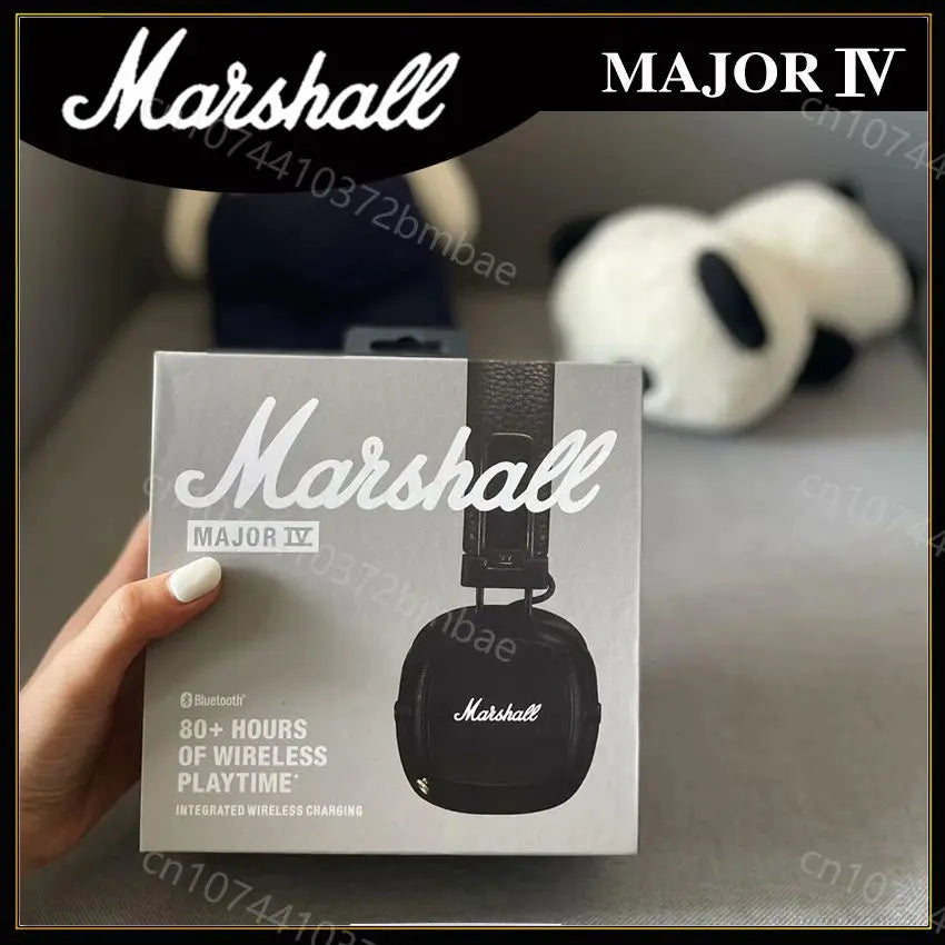 Bluetooth Headphone MARSHALL Major IV Classic - Deep Bass Foldable - Microphone Headset