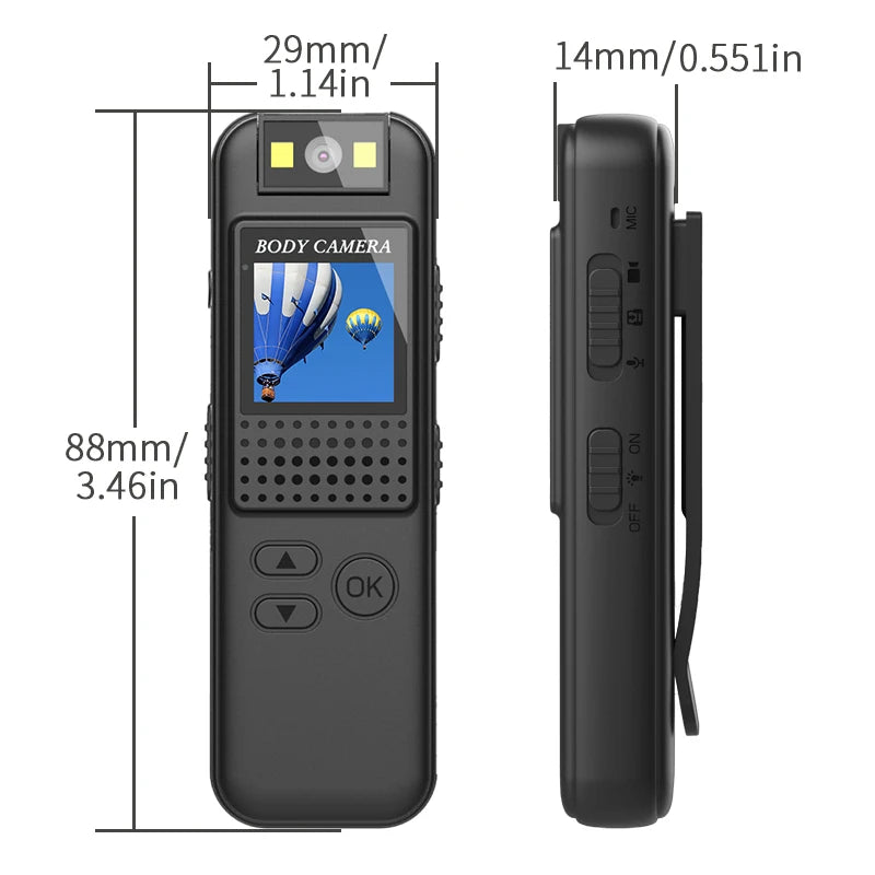 Mini DV camera, conference video pen mini digital camera, outdoor sports camera - High definition 1080P night vision