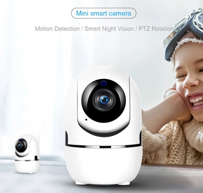 Camera Video Surveillance WiFi version Ycc365 HD 1080P Automatic Tracking Infrared