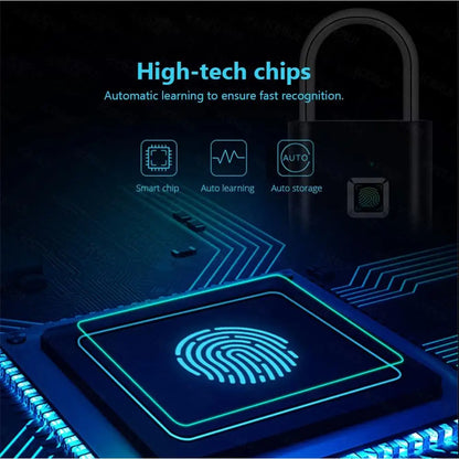 Fingerprint Padlock SY11 Ultra Light One Touch Open