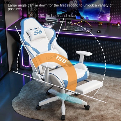 Ergonomic sports Gaming Chair Lift Reclining