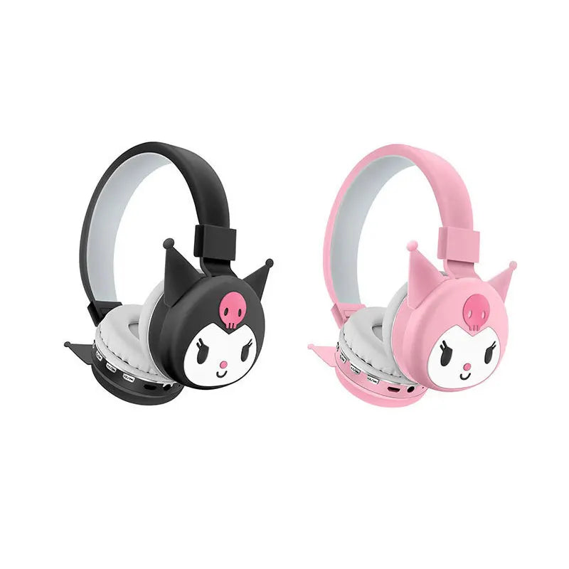 Bluetooth Headphones Hello Kitty Y2K Head Mounted New Wireless