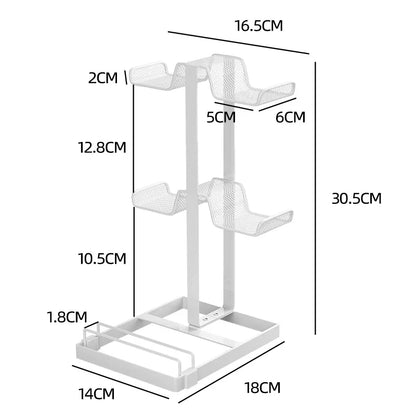 Playstation Support Bracket PS5/PS4 Rack Metal