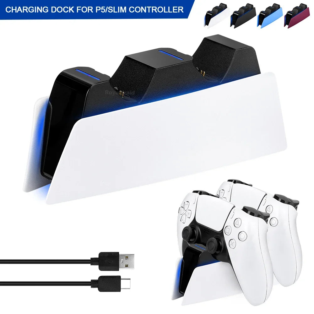 PS5 Controller Charging Station Fast Charger DualSens