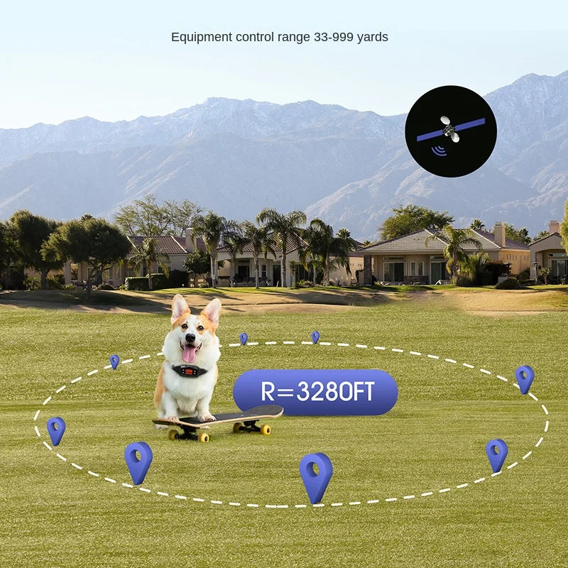 Dog outdoor wireless electronic intelligent GPS positioning pet