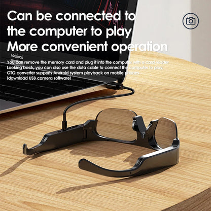 Smart sunglasses Intelligent video glasses, equipped with ultra-high definition 4K mini camera, capable of recording videos and playing music