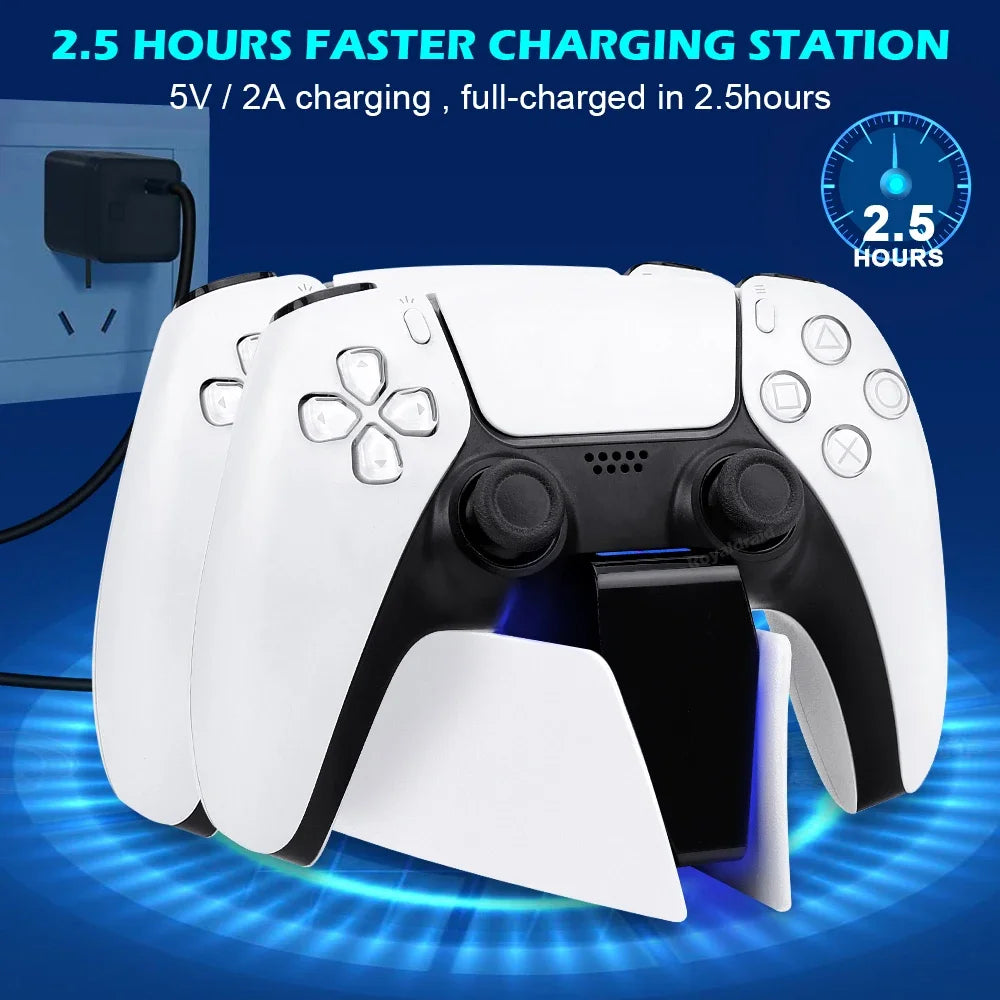 PS5 Controller Charging Station Fast Charger DualSens