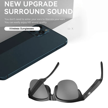 Smart Sunglasses Bluetooth Call Voice Assistant Listen Music