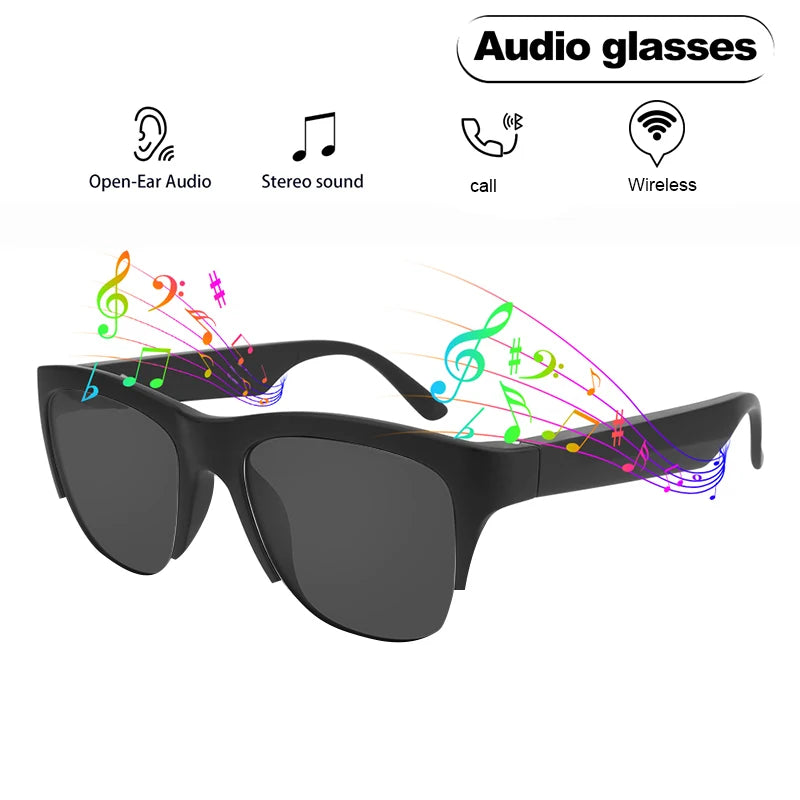 Smart Sunglasses Bluetooth Call Voice Assistant Listen Music