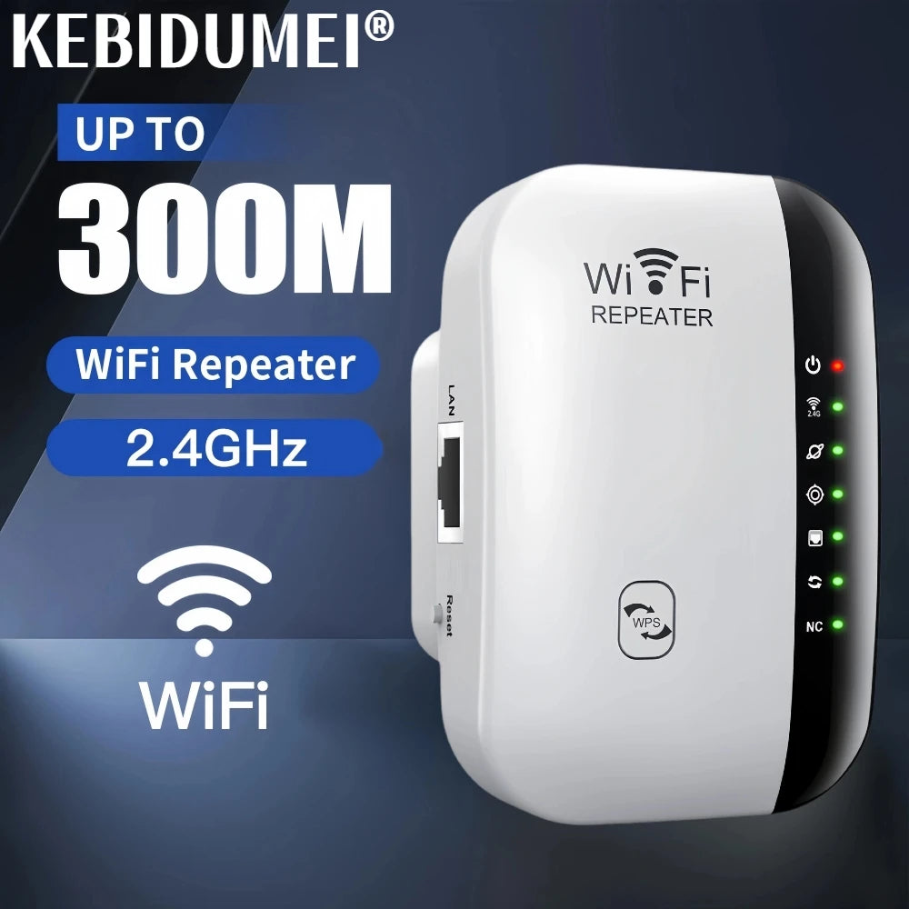 WIFI Repeater Remote Wi-Fi Amplifier For Home/Office 300Mbps