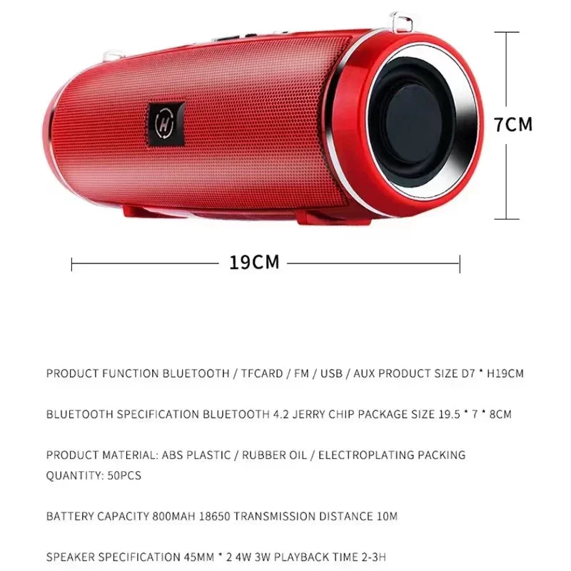 Portable Wireless Speaker Bluetooth 200W High Power Stereo Surround