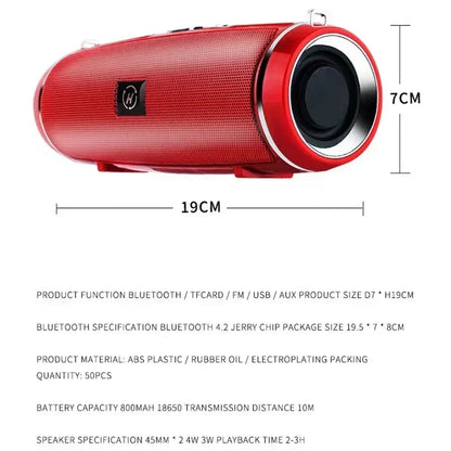 Portable Wireless Speaker Bluetooth 200W High Power Stereo Surround