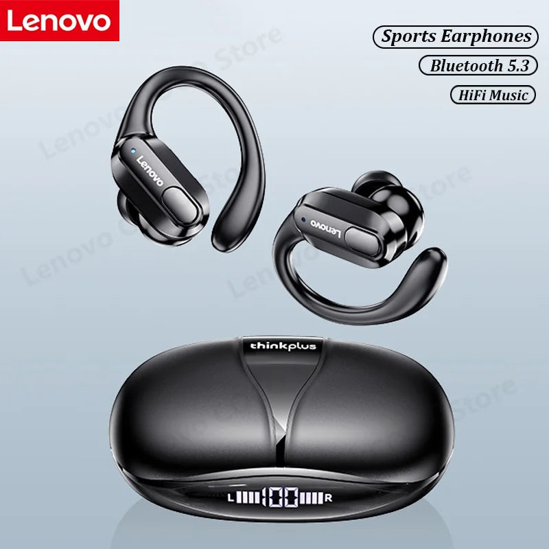 Wireless Earphone Bluetooth LENOVO - XT80 Sports Touch With Mic Noise Reduction Waterproof