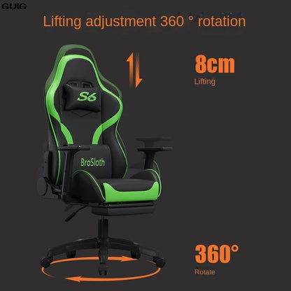 Ergonomic sports Gaming Chair Lift Reclining