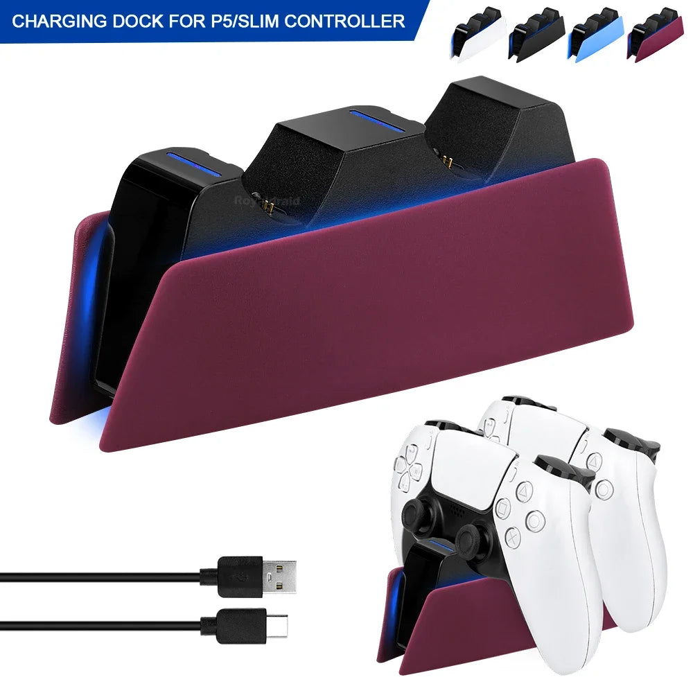 PS5 Controller Charging Station Fast Charger DualSens