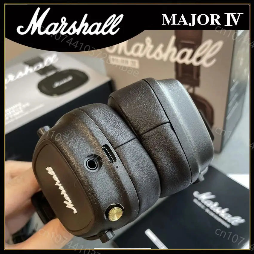 Bluetooth Headphone MARSHALL Major IV Classic - Deep Bass Foldable - Microphone Headset