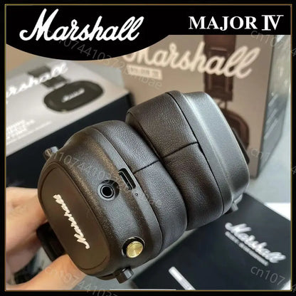 Bluetooth Headphone MARSHALL Major IV Classic - Deep Bass Foldable - Microphone Headset