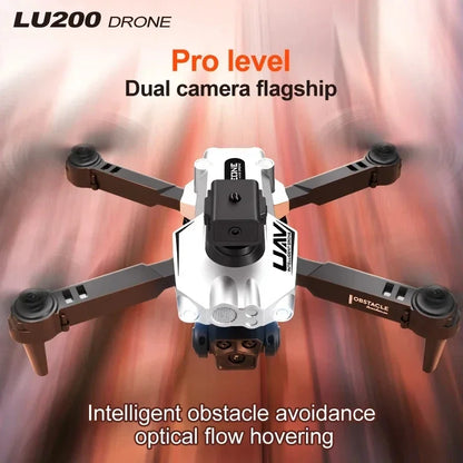 Drone - Lenovo LU200 Pro 8K GPS HD Aerial Photography Triple-camera Omnidirectional