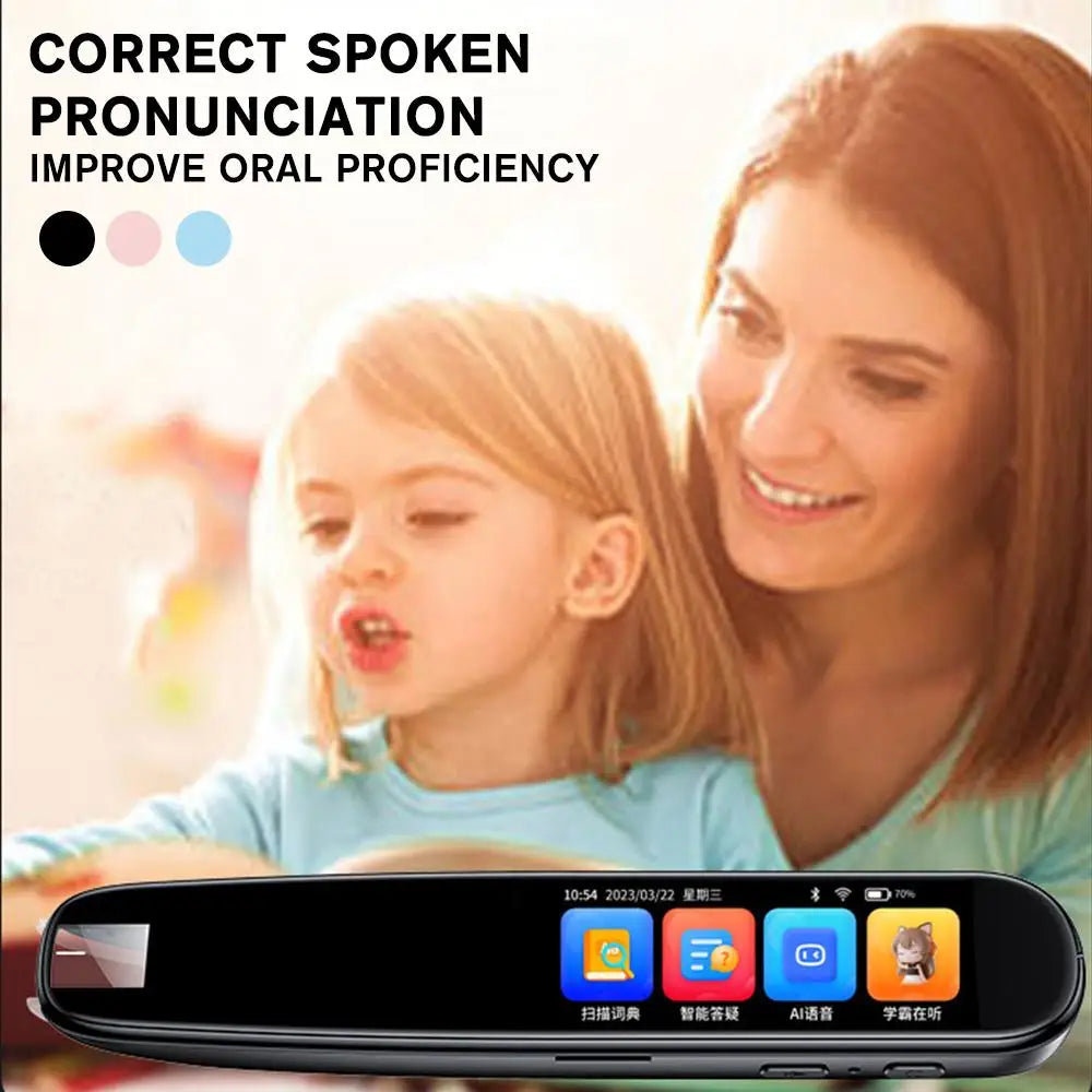 Digital Pen - Translator 112 Languages Portable Scanner Pen Instant Smart Voice Translator Device