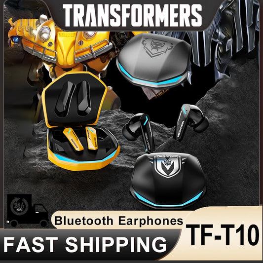 Wireless Earphones Bluetooth 5.4 HiFi Stereo HD TRANSFORMERS TF-T10