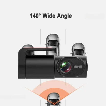 Dash Cam mini - 1.0 Inch Dashcam 360°Rotating Cam HD With WiFi 1080P ADAS Driving Assistance USB