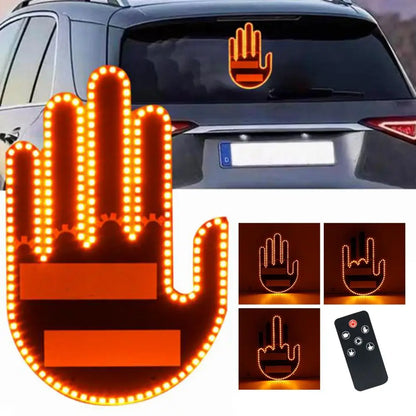 Car Gesture Light LED Car Indicator With Remote Control