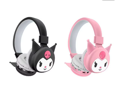 Bluetooth Headphones Hello Kitty Y2K Head Mounted New Wireless