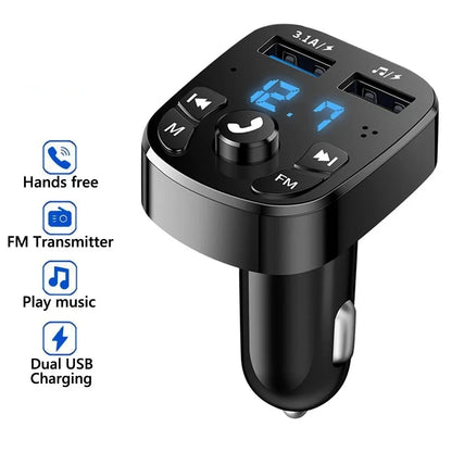 Car Fast Charger Player Dual Usb