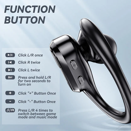 Wireless Earphone Bluetooth LENOVO - XT80 Sports Touch With Mic Noise Reduction Waterproof