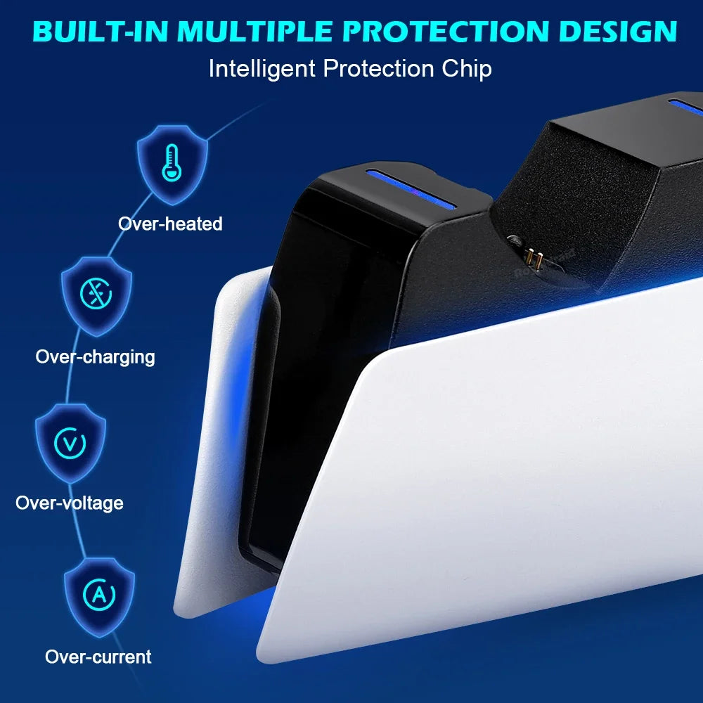 PS5 Controller Charging Station Fast Charger DualSens