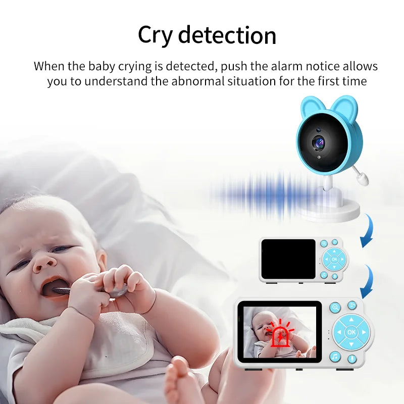 Baby Care Infrared Night Vision Video Surveillance