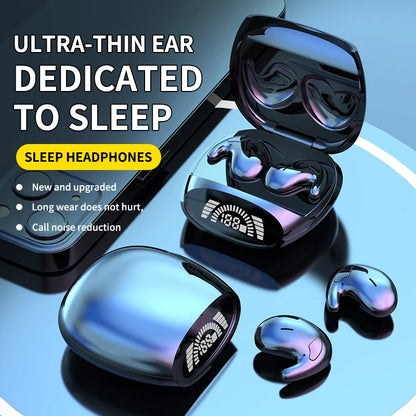 Wireless Earphone Invisible Bluetooth 5.3 version IPX5 Waterproof Noise Reduction