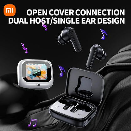 Wireless earphones bluetooth XIAOMI - New Full In Touch Screen Headphone ANC E18 Pro Bluetooth5.4 Noise Cancelling Earphone Wireless InEar ENC Earbuds With Mic