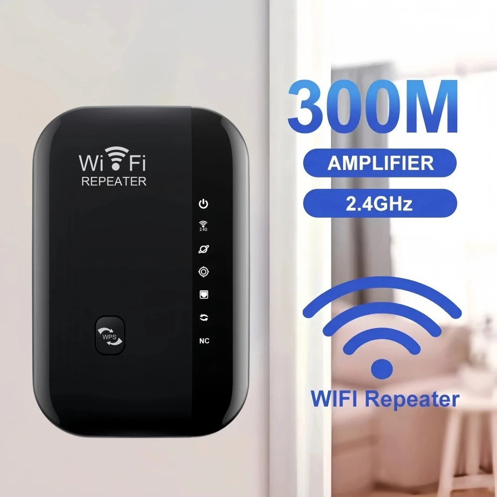 WIFI Repeater Remote Wi-Fi Amplifier For Home/Office 300Mbps