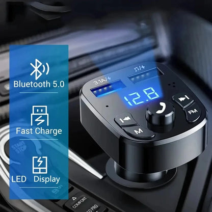 Car Fast Charger Player Dual Usb