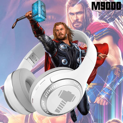 Bluetooth Headphones MARVEL Noise Cancellation HIFI Stereo Gaming Headset